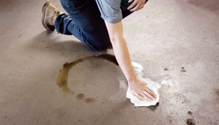 How to Remove Oil Stains from a Concrete Driveway?